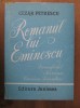 Cezar Petrescu - Romanul lui Eminescu Cezar Petrescu - Romanul lui Eminescu
