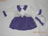 set rochita de botez,nou pentru fetita pt 3-6 luni sau 6-12luni
