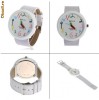 Ceas QUARTZ WoMaGe Chic Creion, curea piele ecologica alba