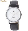 Ceas Barbat Clasic Q.Q, Curea Piele Ecologica, Afisaj Analog, Water resist