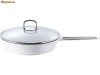 Tigaie cu interior ceramica cu capac  Bergner Bg 8563 - 28 cm