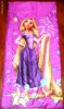 Sac dormit copii, Rapunzel, roz, lungime 1,5M, aproape nou, fermoar pe lateral - SUPER !!!!