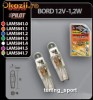 BEC LED BORD 12V-1,2W ROSU/ PORTOCALIU/ ALBASTRU/ VERDE/ ALB/ MOV (DULIE T5) 12