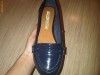 Superbi pantofi din piele Buffalo marimea 38 bleumarin-noi in cutie