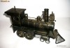 =MACHETA LOCOMOTIVA ABURI CLASIC METAL-LUCRATA MANUAL-SPANIA--La Pret Final