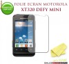 2X FOLIE ECRAN MOTOROLA DEFY MINI XT320 (SET DE 2 BUC) - TRANSPORT GRATUIT!