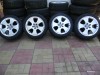 JANTE AUTO ORIGINALE AUDI S PE 17 CU ANVELOPE DE VARA F BUNE. PT AUDI A3 A4 5X112 VW PASSAT GOLF 5 GOLF 6 JETA SKODA SEAT. OKAZIE!