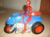 spiderman cu motocicleta