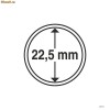 Capsule pentru monede, diametru interior 22.5mm Capsule pentru monede, diametru interior 22.5mm