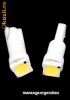 Led uri bord auto tip T5 1SMD albe
