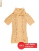 Pulover TinaR lung manual torsade XYC041 Camel