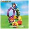 Fisher Price Little People, animale de la circ, figurine care se lungesc