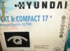 monitor Hyunday flat compact 17''