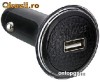FitCase USB Incarcator auto DS-CH-02 12-24V negru