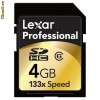 Card memorie SD Lexar professional 4 GB 133x