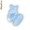 Aparatori din silicon pentru mameloane forma triunghi , protectie pentru alaptat , 2 buc + Cutie plastic NUK
