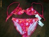 Nou! Costum de baie 2 piese SKINNY, slip S/ sutien 70 B