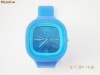 Ceas Silicon Fashion Unisex  ss.com Albastru Deschis