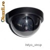 CAMERA DE SUPRAVEGHERE FALSA DOME CU SENZOR DE MISCARE TRANSPORT GRATUIT SAU DOAR 9.9 LEI PRIN FAN COURIER + CADOU IN VALOARE DE MAXIM 10 LEI CAMERA DE SUPRAVEGHERE FALSA DOME CU SENZOR DE MISCARE TRANSPORT GRATUIT SAU DOAR 9.9 LEI PRIN FAN COURIER + CADOU IN VALOARE DE MAXIM 10 LEI