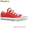Tenisi / Adidasi Converse All Star OX Chuck Taylor pt copii ,de pe eastBay ,fashion ,design clasic, panza ,marimea 35 ,rosii