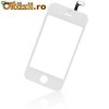 TRANSPORT GRATUIT !!!  TOUCHSCREEN DIGITIZER STICLA ECRAN  IPHONE 4 ALB
