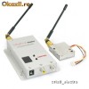 KIT TRANSMITATOR+RECEIVER AUDIO/VIDEO WIRELESS, 100mW 2.4 GHZ