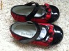 PANTOFI PANTOFIORI FETITE BURBERRY ROSII 20,21,22,23,24 (MAXIM 14 CM INTERIOR)