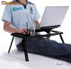 MASUTA LAPTOP E-TABLE,COOLER,CU SUPORT PAHAR SI MOUSE PAD, INALTIME REGLABILA,2 COOLERE INCLUSE, POSIBILITATE REGLARE INCLINARE
