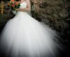 Vand rochie de mireasa tip printesa cristale Swarovski