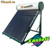 Sistem complet panou solar cu tuburi vidate si boiler