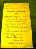 Regimentul 32 Obuziere - document de colectie anul 1923