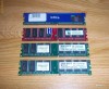 DDR 400 512MB Geil / Apacer / KINGMAX