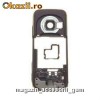 Carcasa mijloc miez corp sasiu Nokia N73 grena visiniu Original Originala