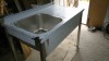Spalator inox 1400 x700x850 mm