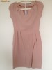 Rochie roz nude lalea bumbac marime 36