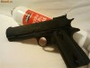 Vand  pistol de airsoft cu gaz modificat