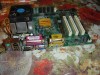 PLACA BAZA 370 CU VIDEO ON BOARD  + PROCESOR INTEL CELERON 1,1 GHZ + MEMORIE 128 MB