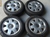 Jante aliaj BBS pentru VW pe 14, prindere 5x100 cu anvelope de vara 185/60/R14