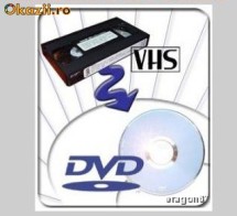 Transfer casete video VHS pe DVD