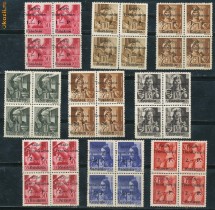 RFL 1944 Odorhei 9 timbre neuzate bloc de 4 FFB