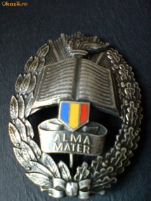 Insigna Alma Mater pentru colectie foto