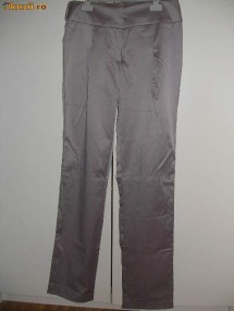 pantaloni dama satin marime 40