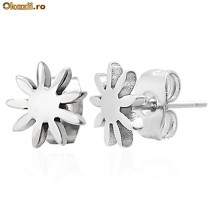 Cercei din inox 6 mm - soare - cod 112 foto
