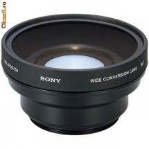 obiectiv wide Sony VCL-HG0758 pt Sony VX2100 stare impecabila foto