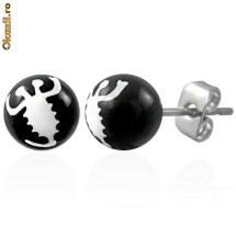 Cercei din inox - scorpion - cod 139 foto