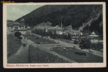 Slanic Moldova ,Vedere spre Casino , inceput de  sec. 20 , circulata foto