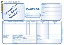 Factura (fara TVA) carnete A6 14-4-10/AA foto