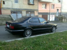 BMW 518 NEGRU CU CROM foto