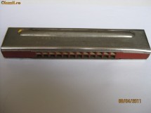 MUZICUTA DE COLECTIE MARCA STAR HARMONICA DIN ANII 60 foto