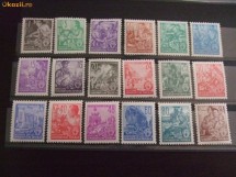 Germania DDR , Mi nr 362-379 , 1953 , MNH/** foto